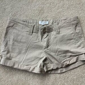 Forever 21 Tan Stretch Lightweight Shorts, sz 6